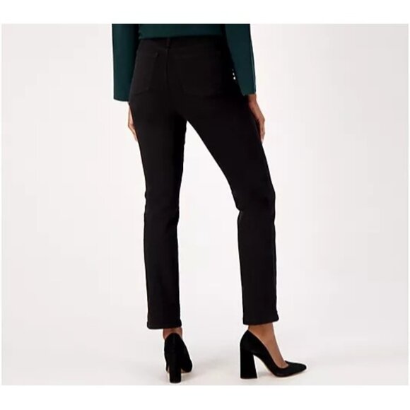 All Worthy Hunter McGrady Regular Black Signature Stretch Jeans Womens R 6 8 10 - Picture 2 of 8